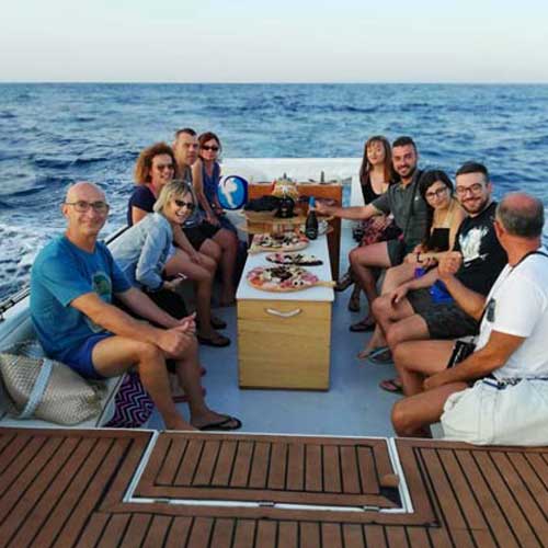 pranzo o cena in barca ortigia